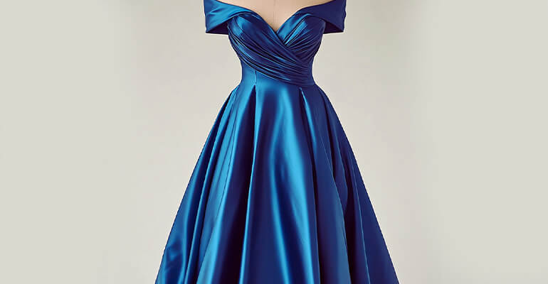 Cerulean Drape Gala
