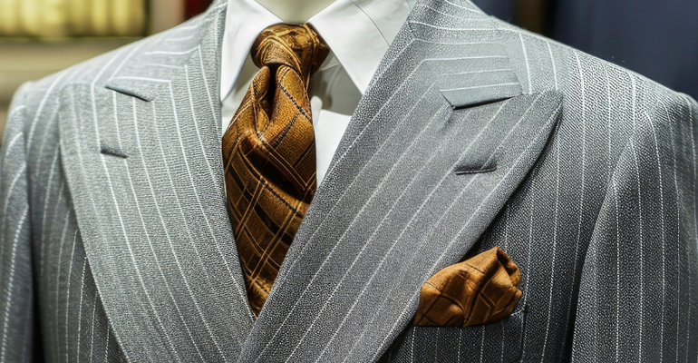 Graphite Pinstripe Suit